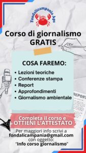 Corso giornalismo Fondalicampania